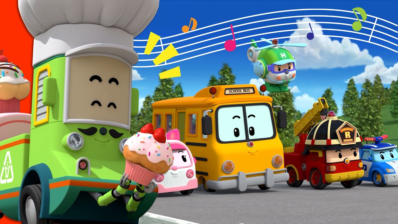 Happy Picnic Day🌸│POLI 1 Hour Playlist│Let’s Go on a Picnic│Robocar POLI - Nursery Rhymes