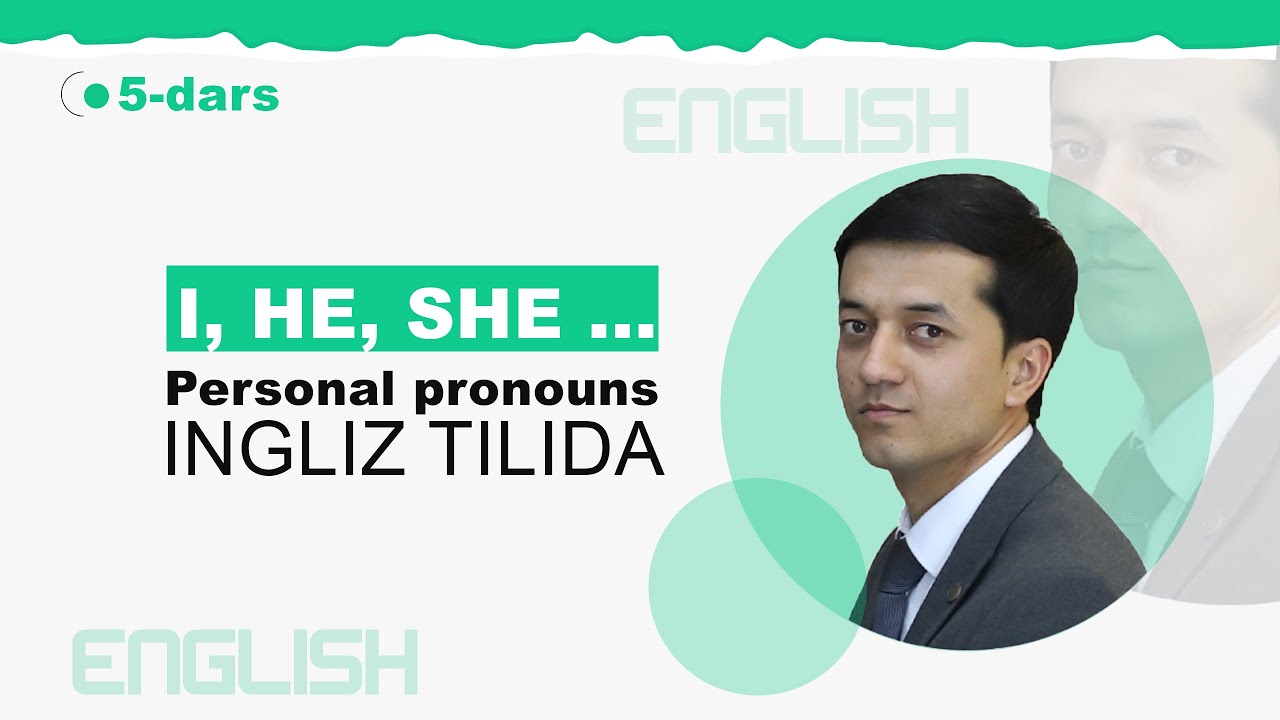 PERSONAL PRONOUNS | KISHILIK OLMOSHLARI @Teacher UZB