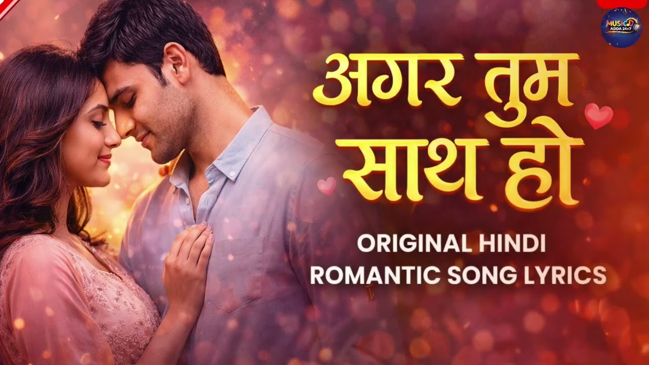 अगर तुम साथ हो | Original Hindi Romantic Song Lyrics | New Love Song 2026