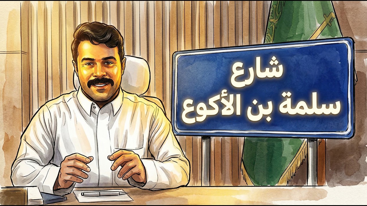 معجب القحطاني على الماشي شارع سلمة بن بن الأكوع