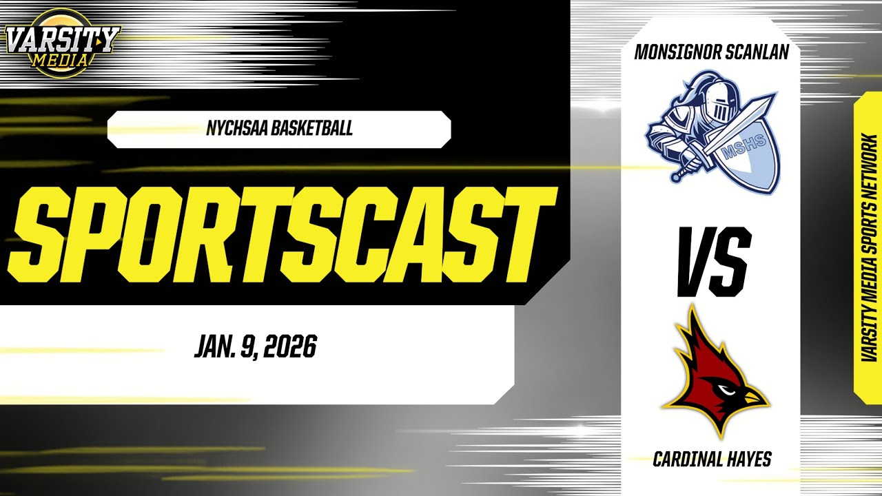 SPORTSCAST | Monsignor Scanlan vs Cardinal Hayes | Boys Basketball | 1/9