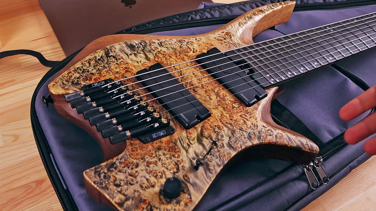 Unboxing my Valravn 8 string signature guitar || Review || Sound Test