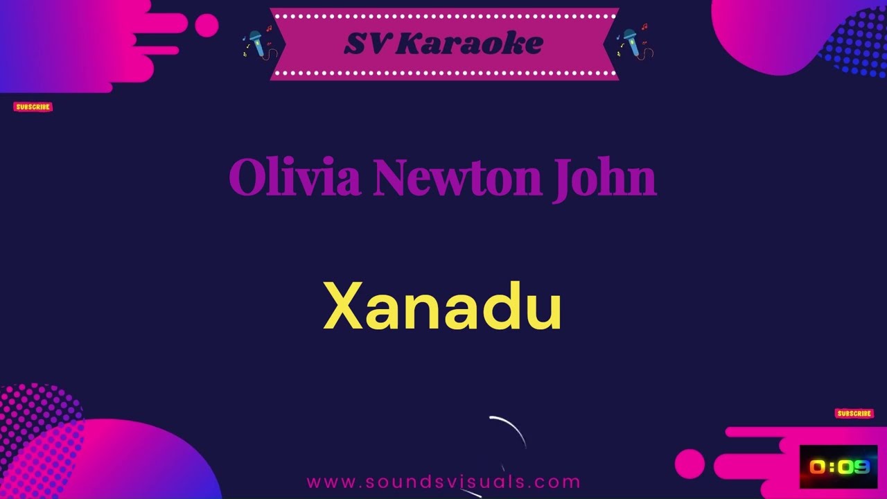 Olivia Newton John - Xanadu - Karaoke