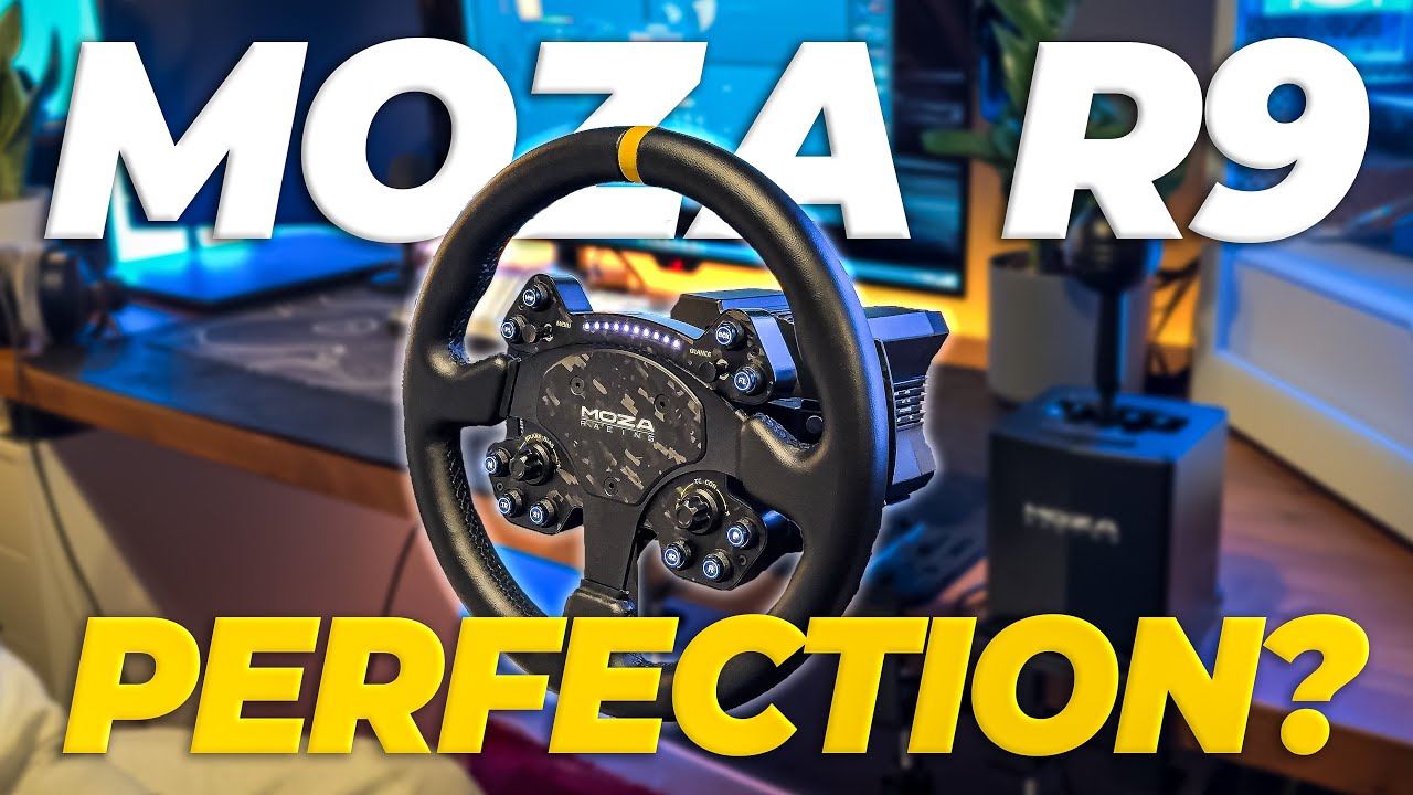 The Best Deal For Sim Racing: Moza R9 + CRP2 Pedals (Unboxing & Review)
