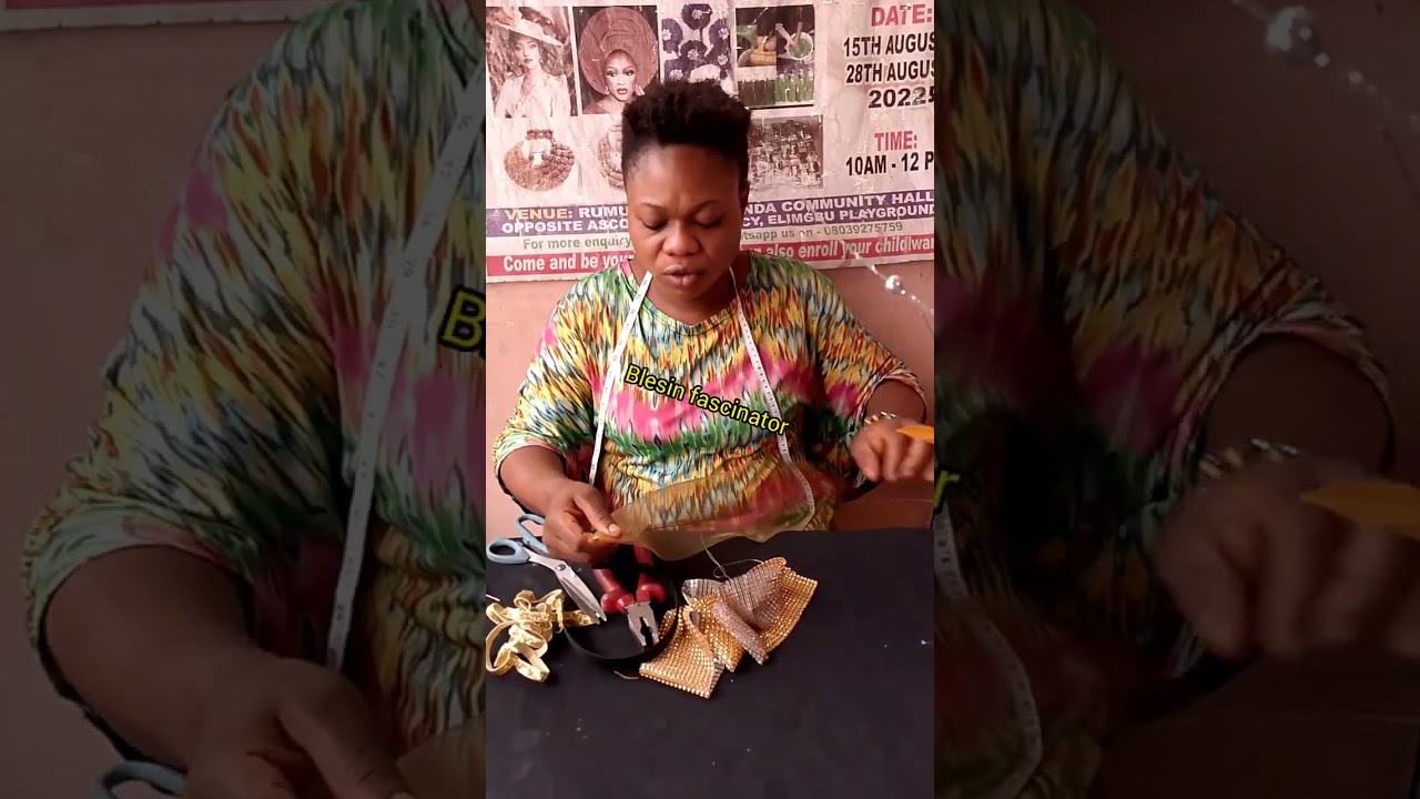 How to make a spiral Crinoline fascinator 