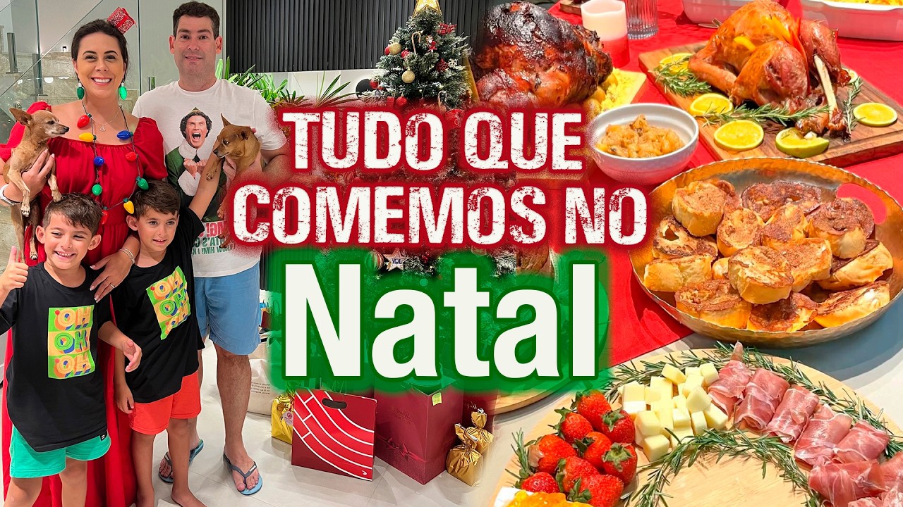 Comidas e Tretas de Natal | Meu Pai Foi Embora da Mesa