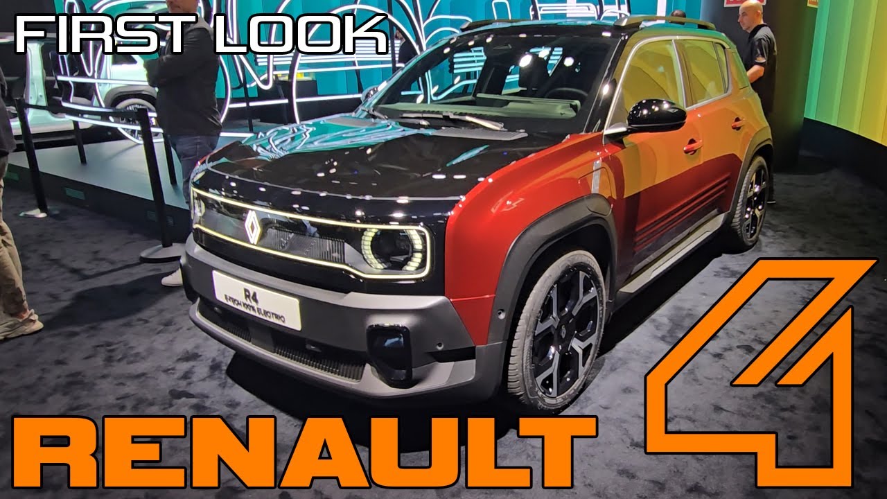 Renault 4 STUNS at 2024 Paris Motor Show!