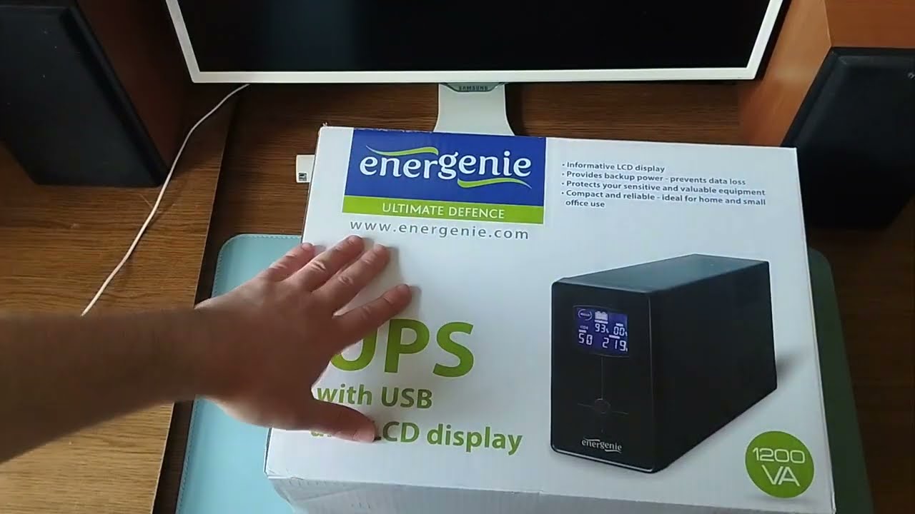 Обзор популярного источника 🔋 бесперебойного питания (ИБП) UPS EnerGenie 1200VA EG-UPS-033