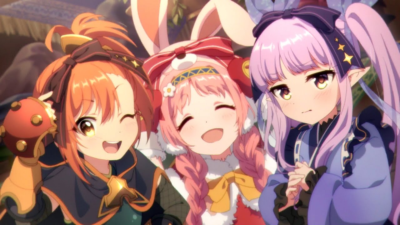 「プリコネR」ミソギ、ミミ、キョウカ【リトルリリカル】全４話（CV #小倉唯  #日高里菜  #諸星すみれ） Mimi  Misogi  Kyouka 「★3限定キャラ　プリンセスフェスガチャ」