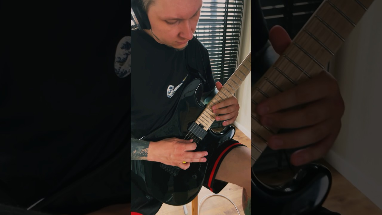 Запись гитары в новой студии Boiler #grunge #alternative #live #studiovlog #playthrough
