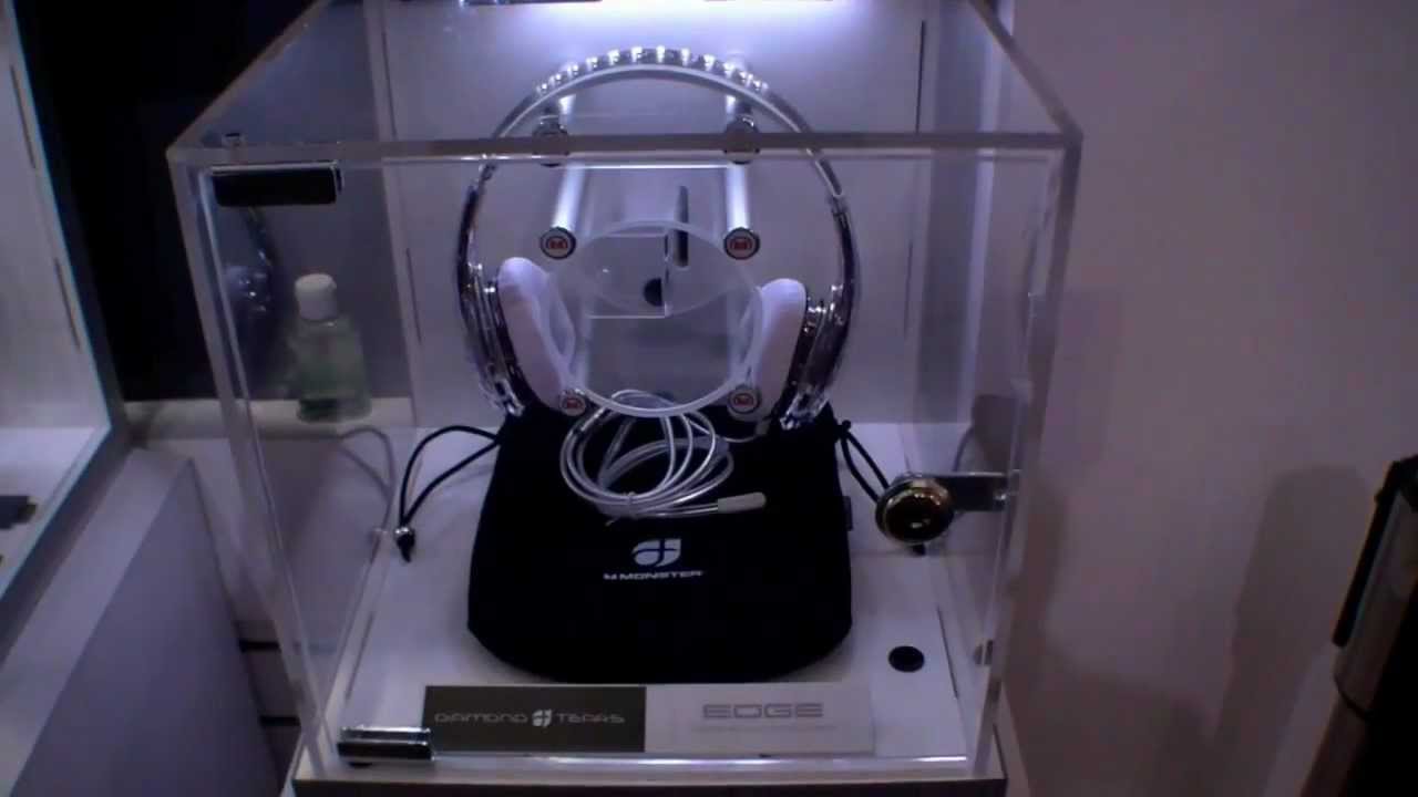 Monster Diamond Tears Headphones at CES 2012