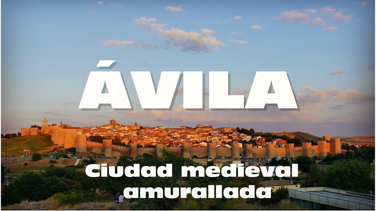 AVILA ESPAÑA en un DIA - 4K