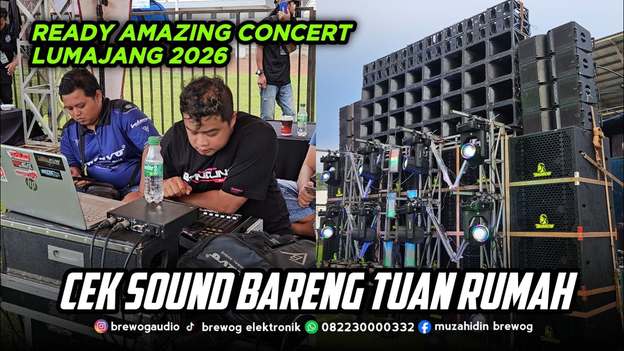 CEK SOUND BARENG SANG TUAN RUMAH !! BREWOG FEATURING JOKER LUMAJANG READY AMAZING CONCERT 2026