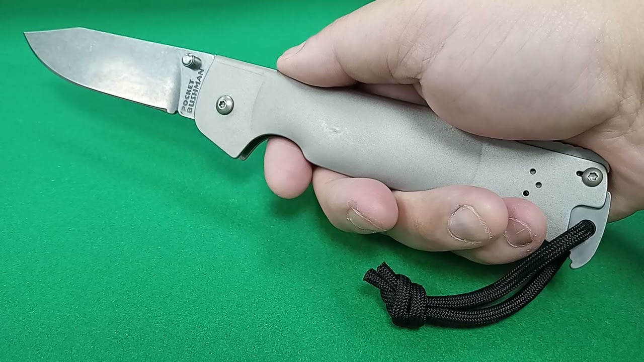 Cold Steel Pocket Bushman review.