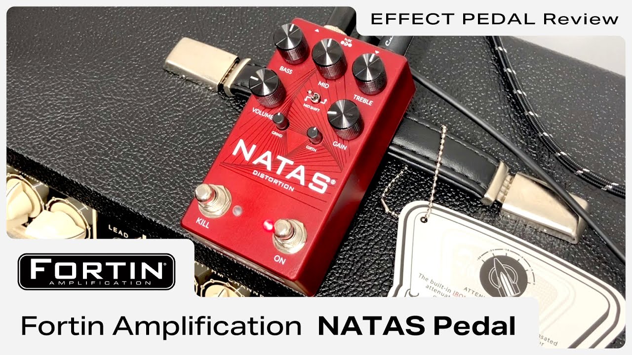 【試奏動画】Fortin Amplification NATAS Pedal（ネイタス ペダル）