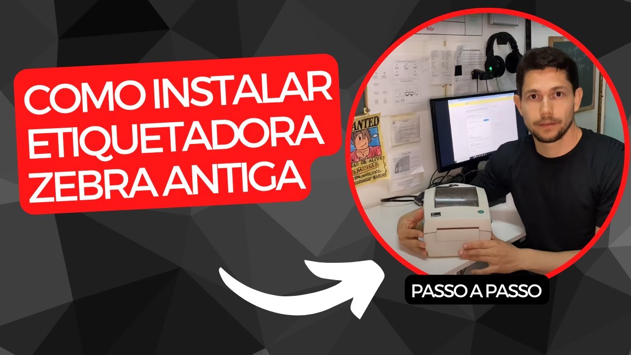COMO INSTALAR IMPRESSORA ETIQUETADORA ZEBRA