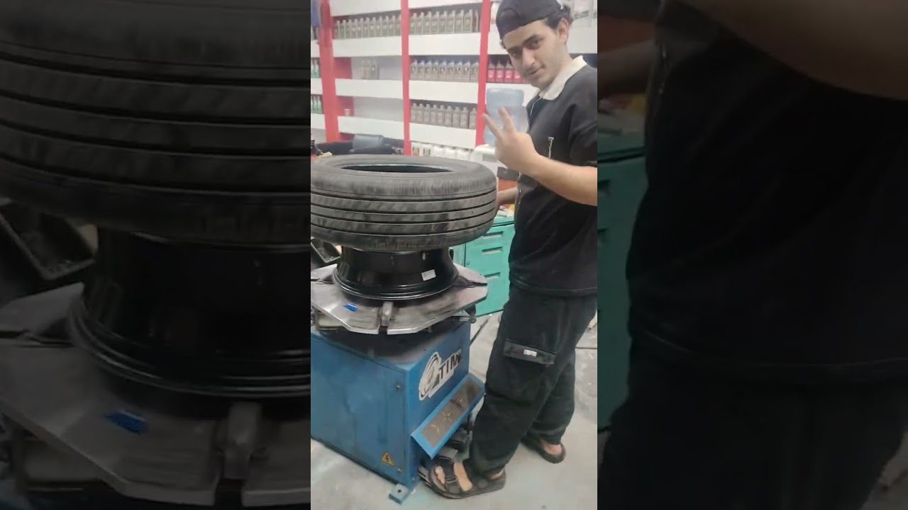 FLAT Tire, Ganito ka bilis mag ayos dito sa Saudi Arabia