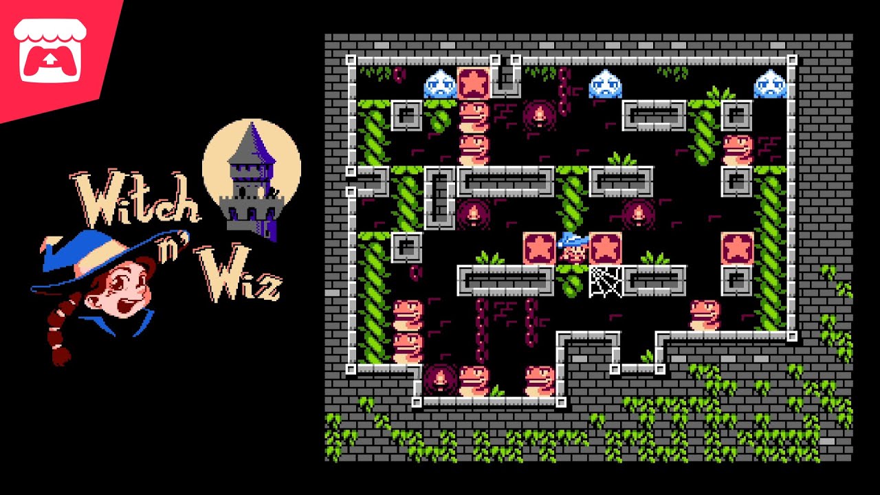 Witch n' Wiz - A puzzle adventure game for the NES!