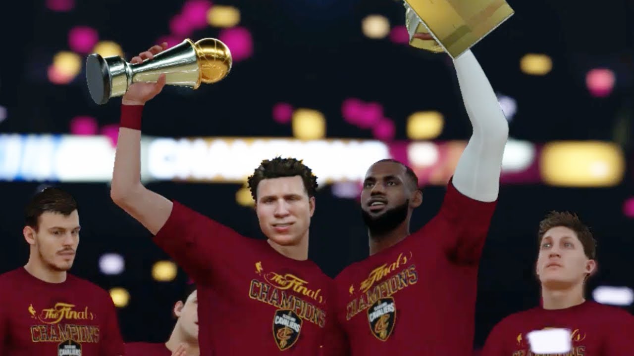 WINNING MY FIRST EVER NBA CHAMPIONSHIP WITH LEBRON JAMES! NBA 2K18
