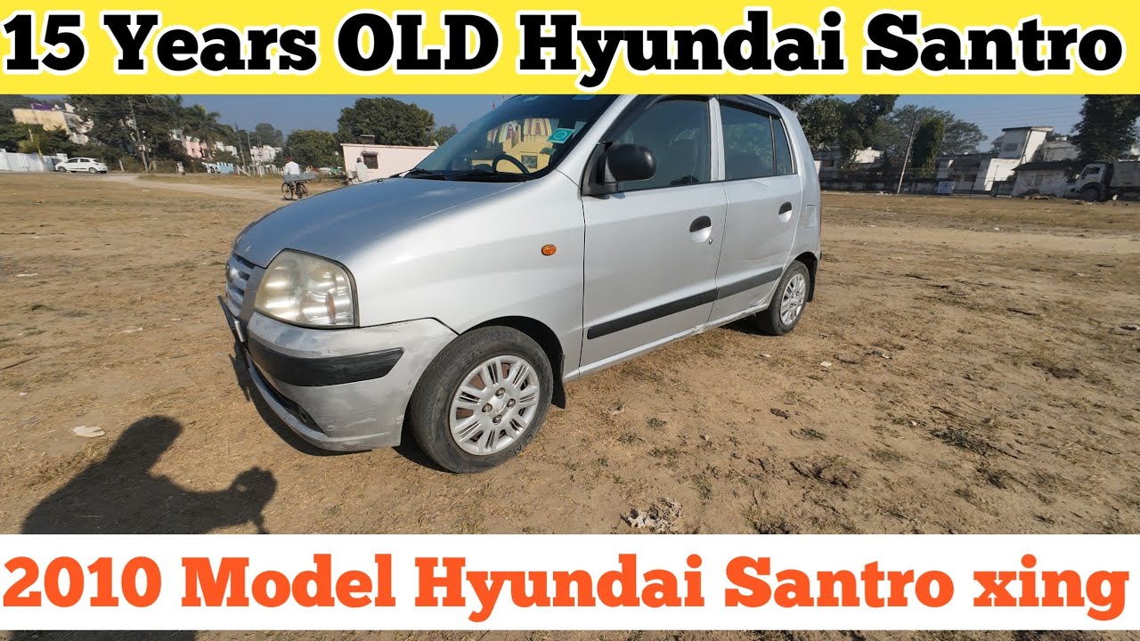 15 Years Old Hyundai Santro xing GLS Petrol+ Cng Performance Review || 
