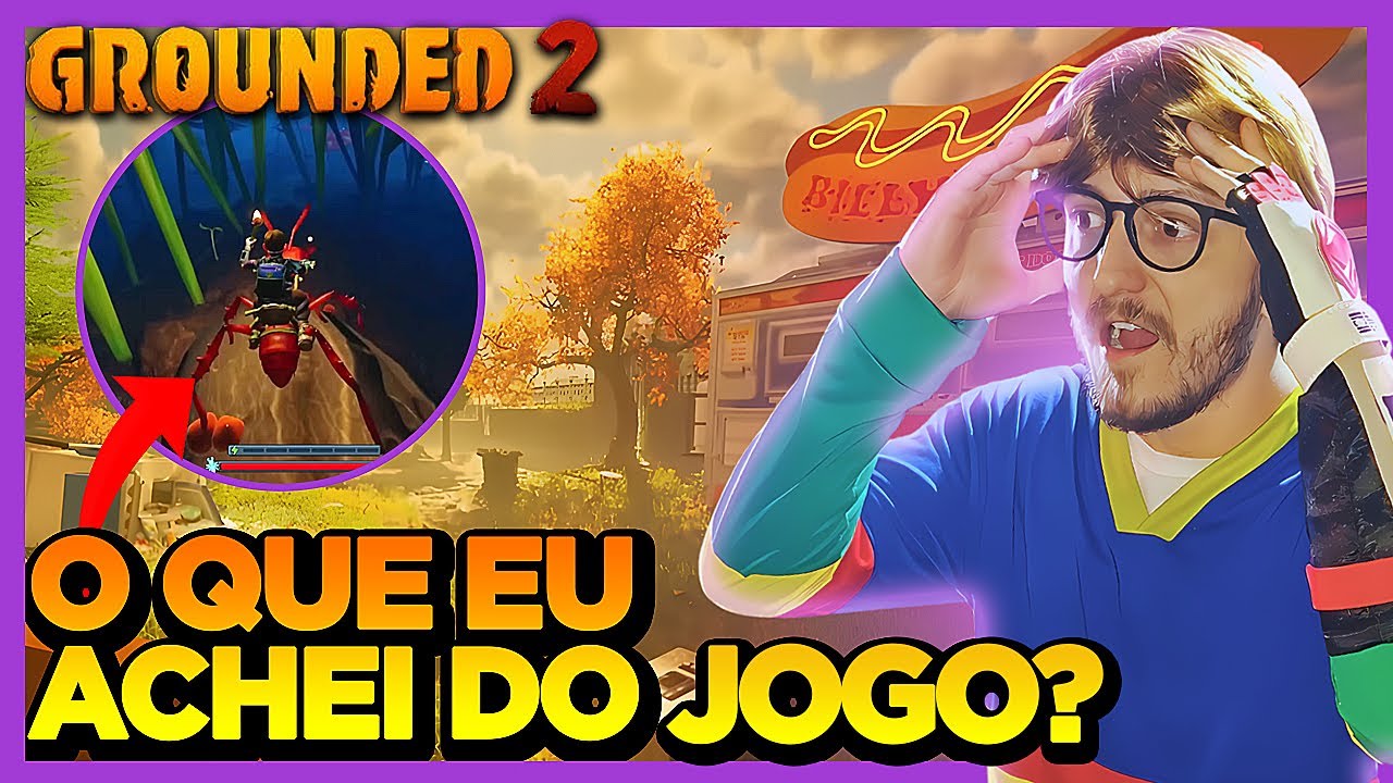 GROUNDED 2: Análise Completa! Meu REVIEW Com Tudo o Que eu Achei do Jogo (Versão 0.1) #grounded2