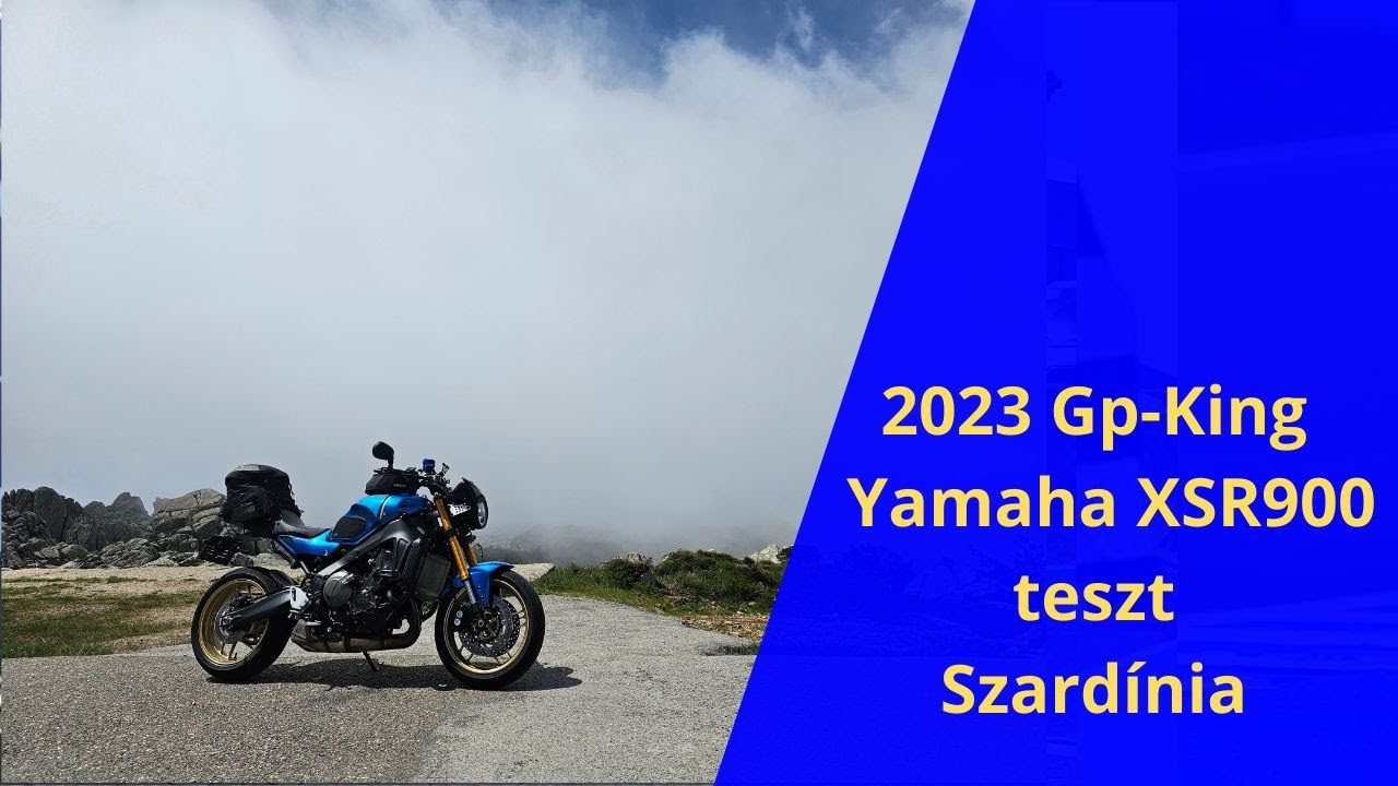 2023 Gp-King   Yamaha XSR900 teszt - Szardínia