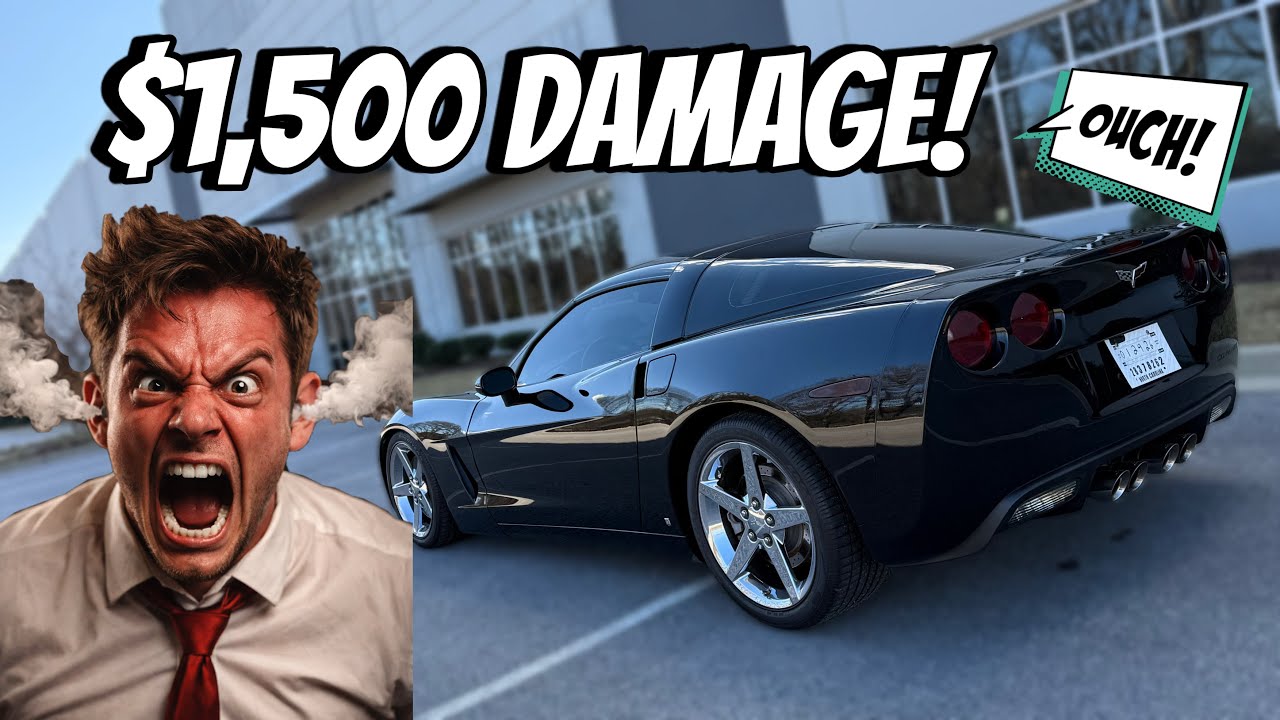 Tint Shop DAMAGED my c6 Corvette and didn’t tell me!