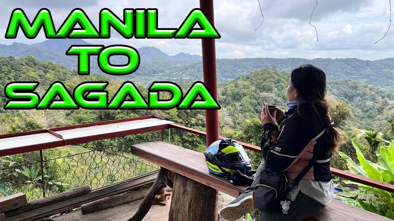MANILA TO SAGADA | SAGADA RIDE PART 1 | XTOWN 300i