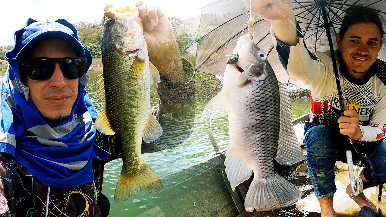 LA PESCA MAS EFECTIVA DE TILAPIAS Y LOBINAS QUE VERÁS HOY
