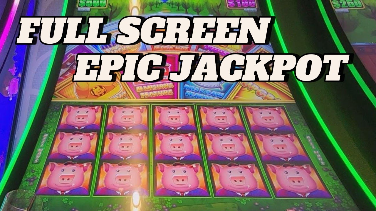 Huff N&nbsp;Even More Puff Slot Machine Full Screen Jackpot | Rare Handpay Win