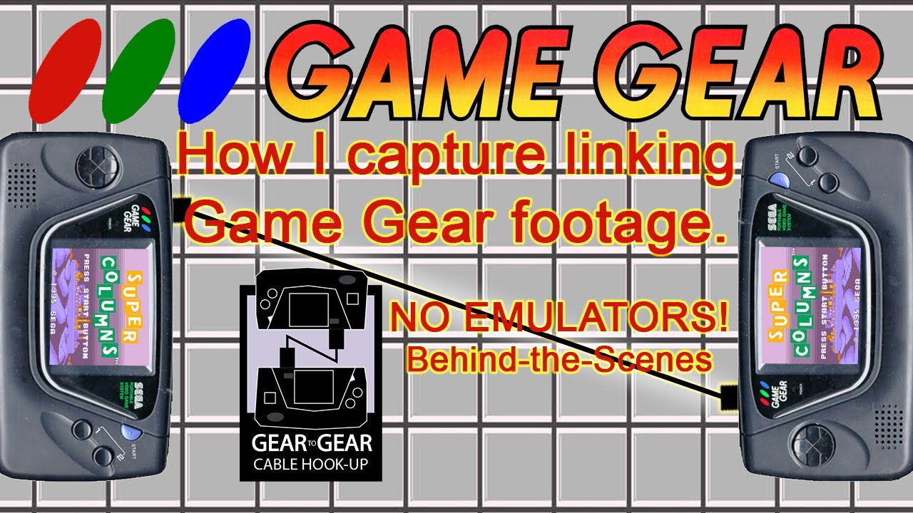 Закулисные подробности: как я записываю видео с Game Gear, используя официальное оборудование (бе...