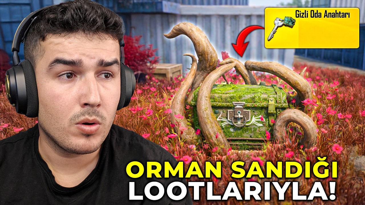 ORMAN SANDIĞI LOOTLARIYLA WİN ALMAK? PUBG MOBILE