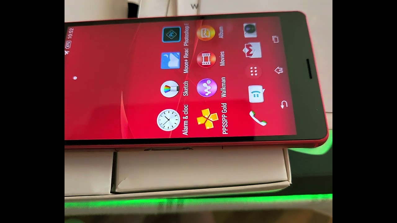 Sony XPERIA Z3 Compact (Red magenta glass)