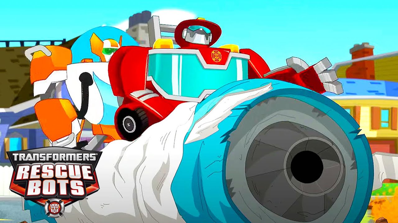 Close Save! | Transformers: Rescue Bots | Kids Cartoon | Transformers Junior