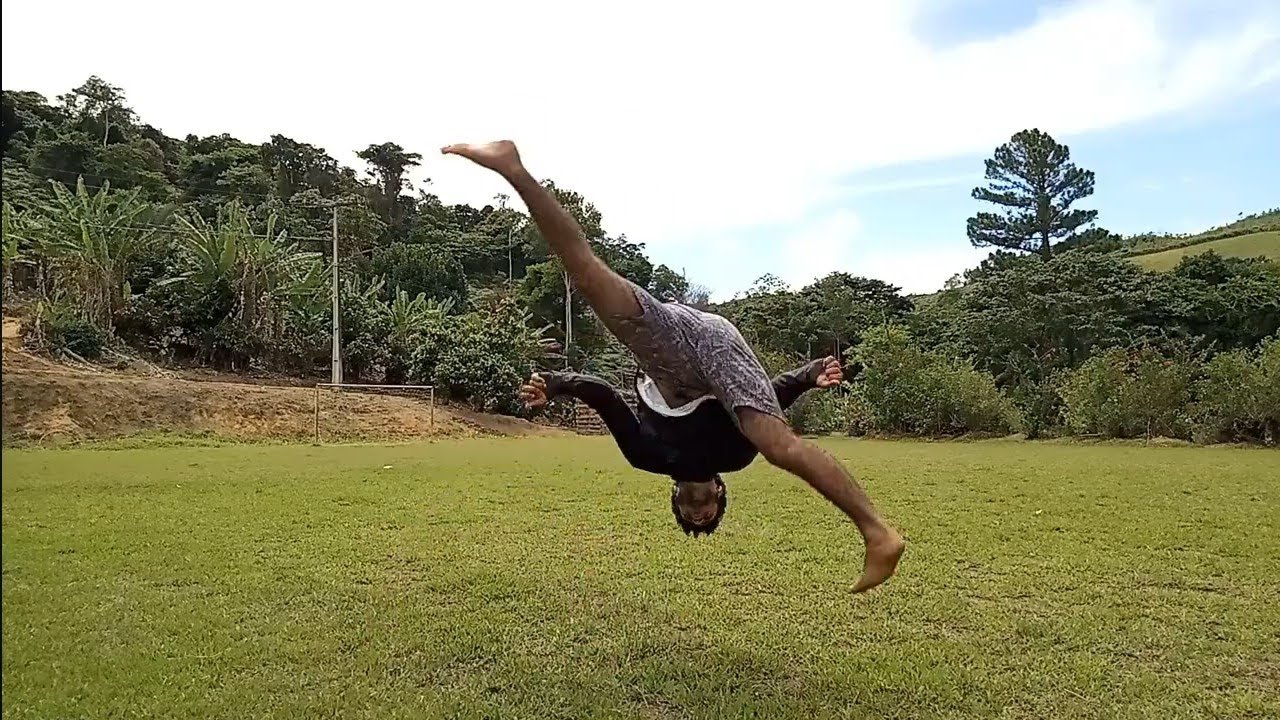 Aprenda o AU sem mãos da Capoeira Passo a Passo! 🌪️ #Capoeira #Tutorial #MovimentoMarcial