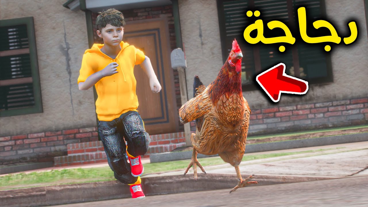 ولد جاري تحول الى دجاجة 🐔😂!! l فلم قراند