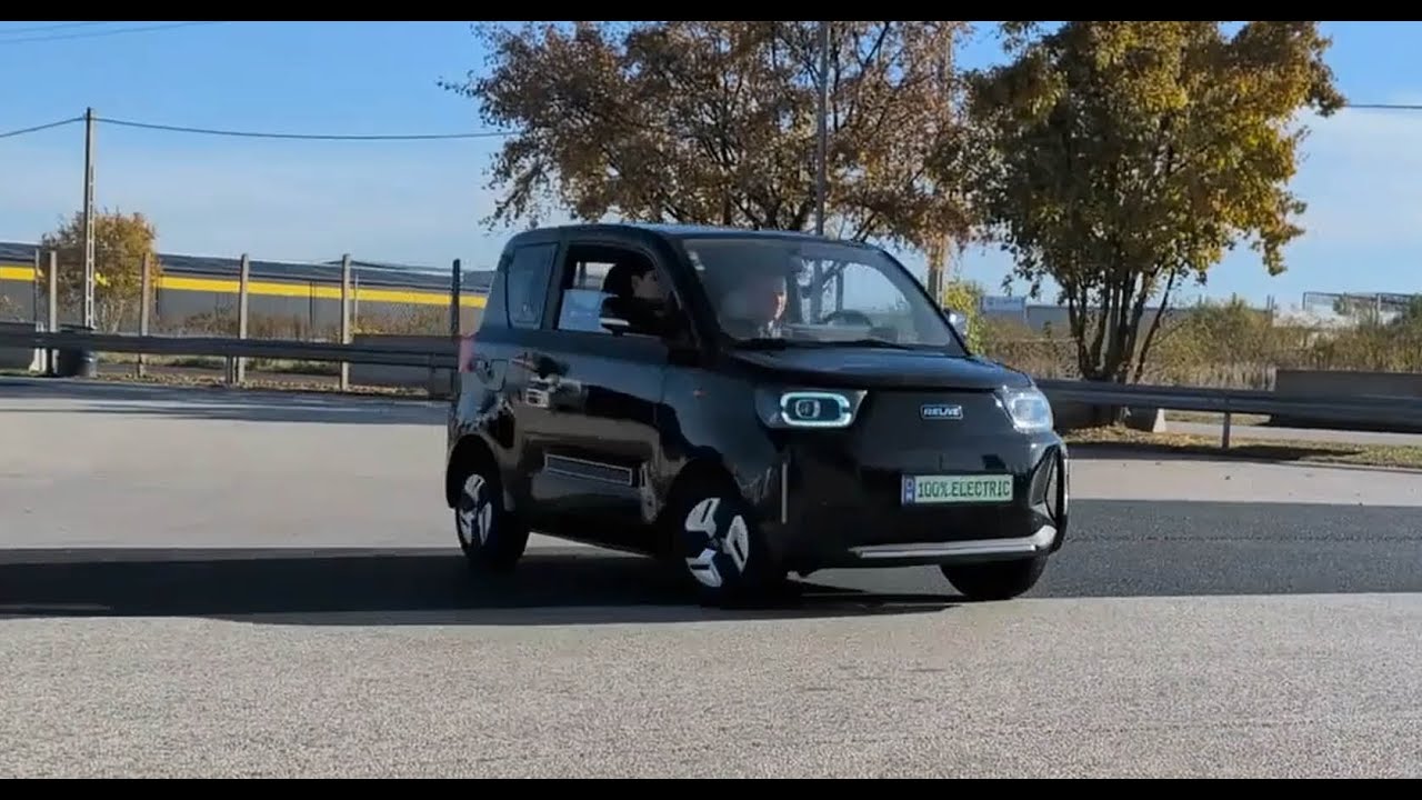 Relive N1 - L7e - 2 személyes ultrakönnyű full elektromos - LiFePO₄ akku - 170 km WLTP - B jogsi