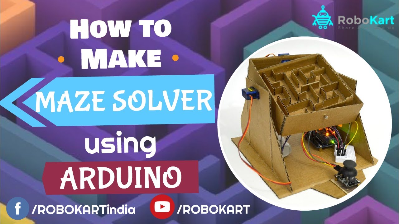 HOW TO MAKE A MAZE SOLVER USING ARDUINO