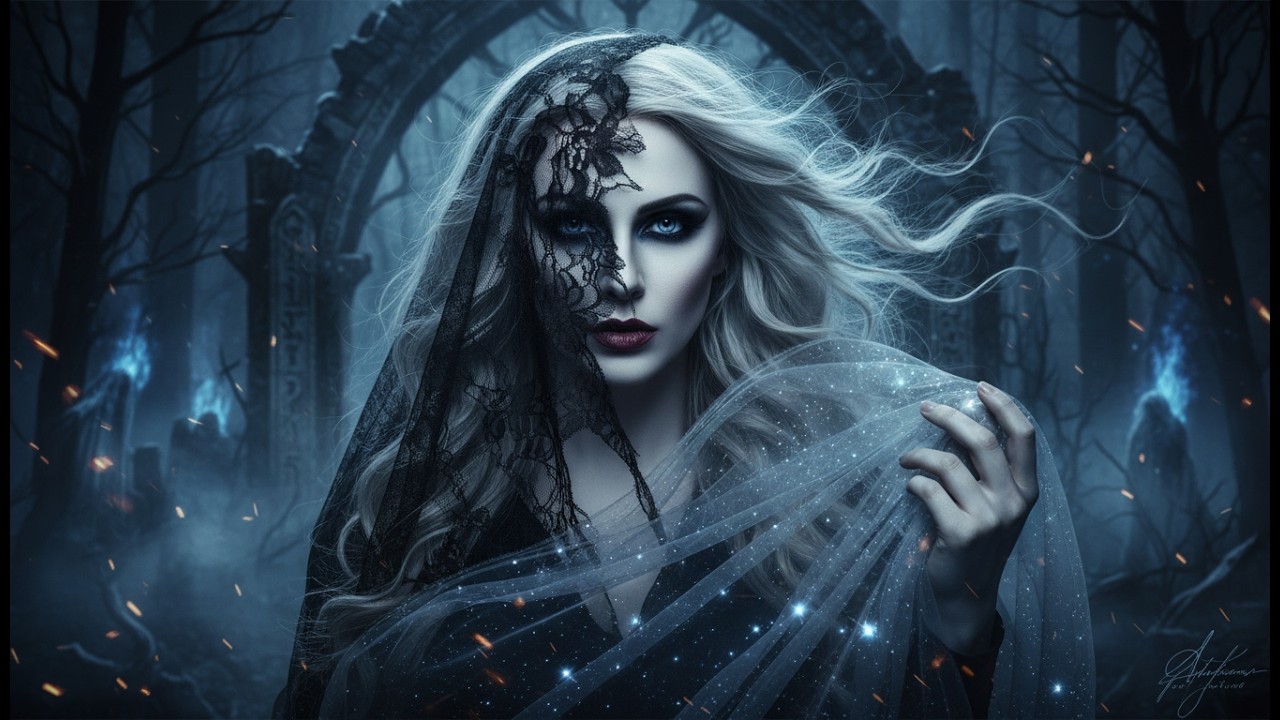 VEIL OF MIDNIGHT (Visual Reimagined) | Epic Symphonic Metal (Female Vocals, Dark Atmosphere)