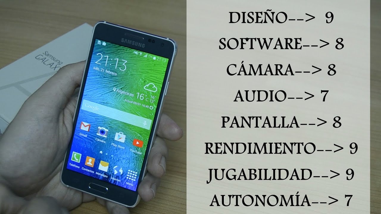 Review completa Samsung Galaxy Alpha