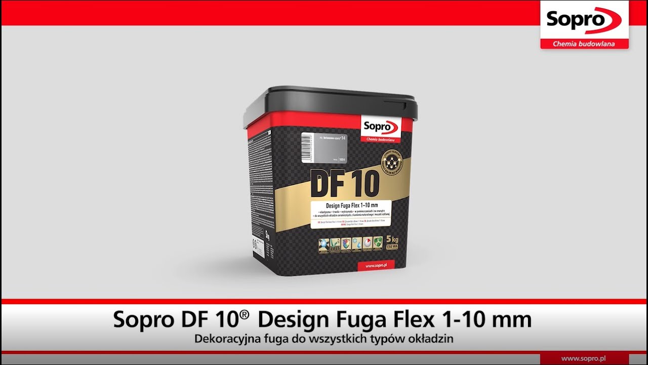 Fuga DF 10&reg; &ndash; Dekoracyjna fuga do wszystkich typ&oacute;w okładzin