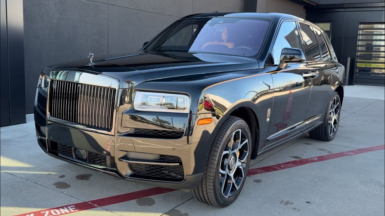 $350,000 Rolls Royce Black Badge Cullinan Walkaround ( No Talking )