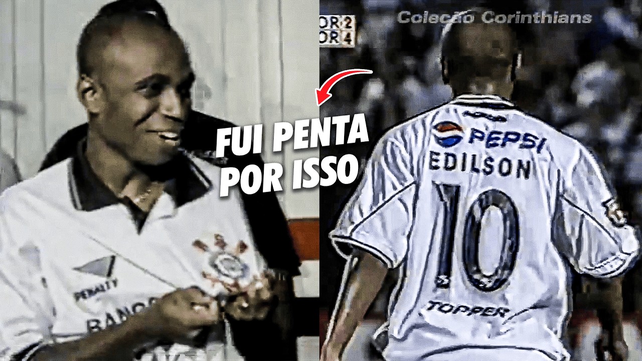 Quando Edilson Capetinha tava INSPIRADO no Corinthians! ABSURDO 🔥