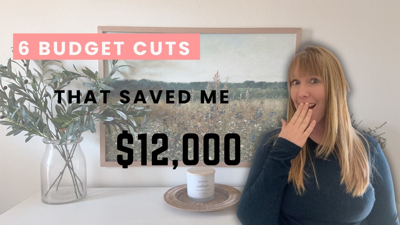 Cutting 6 fixed expenses saved me $12,000 a year!