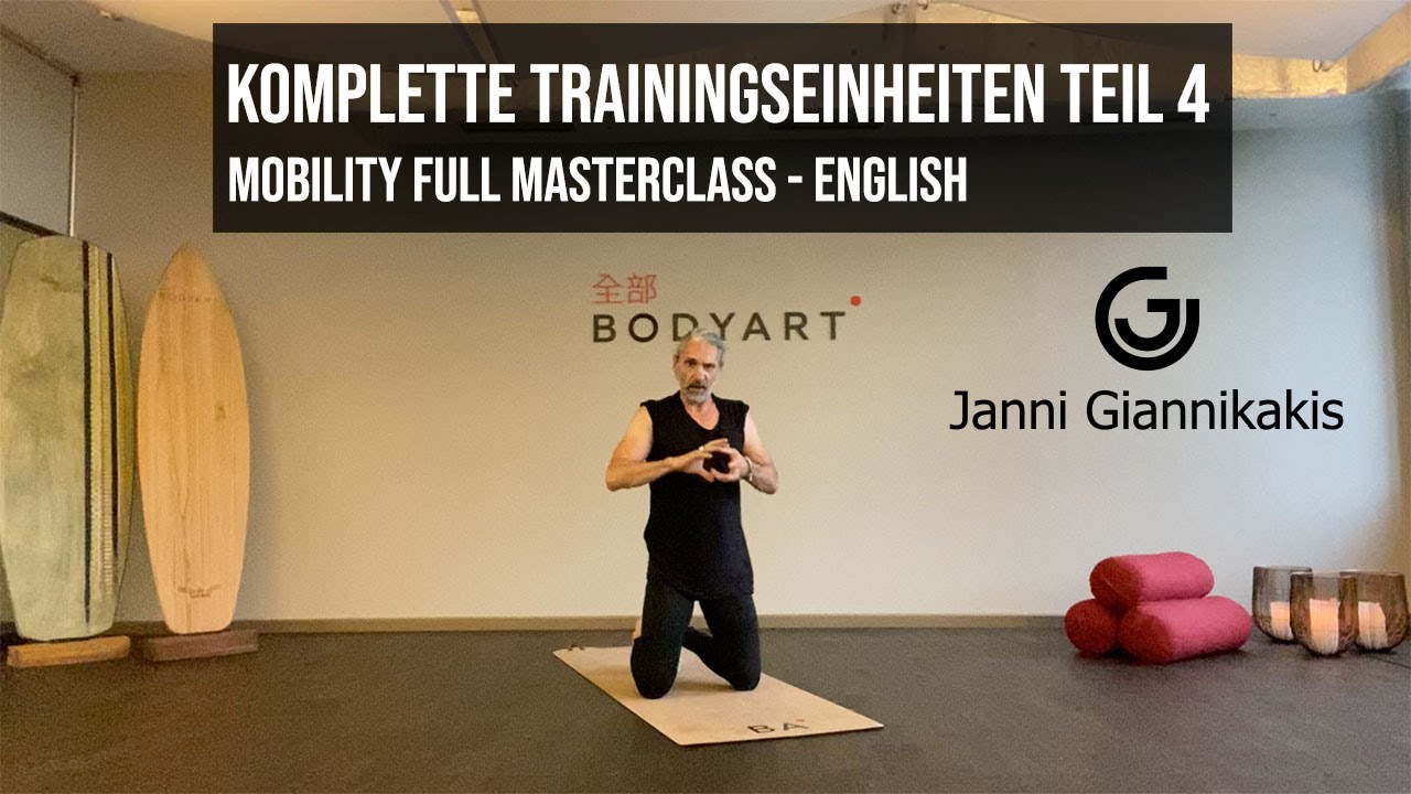 Komplette Trainingseinheiten - Teil 4: Mobility Full Masterclass - English