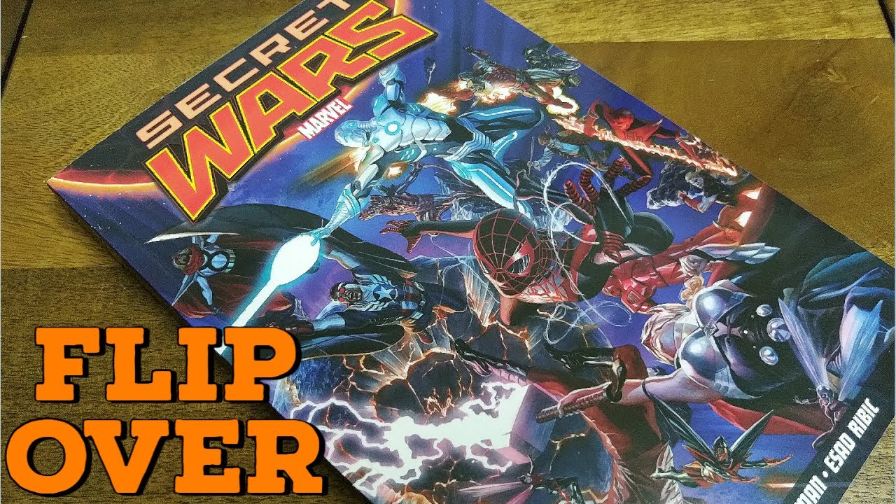 Secret Wars | MARVEL | Graphic Novel | Jonathan Hickman | Esad Ribic | Superhero Crossover
