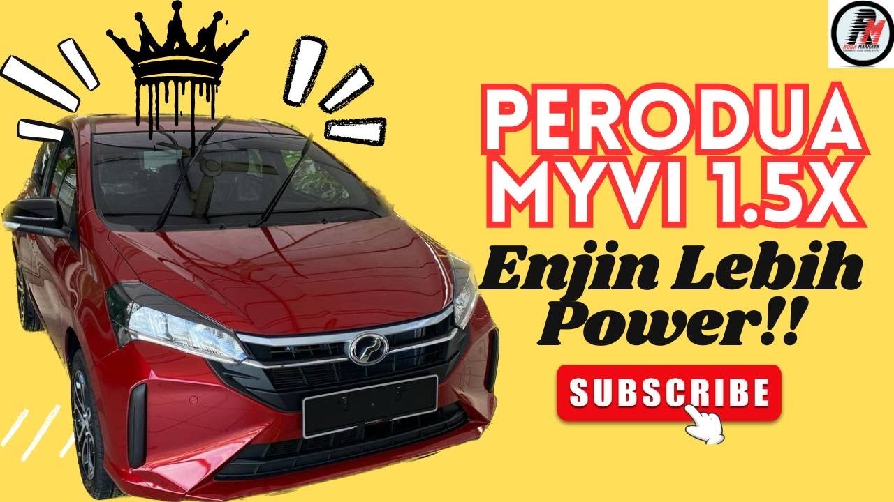 Perodua Myvi 1.5X ! Spec diperbaharui ..