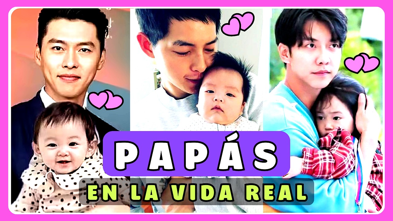 💖30 ACTORES COREANOS que son PAPÁS en la VIDA REAL👨‍👦 ¿Con quién se casaron? ¿Cuántos hijos tienen?