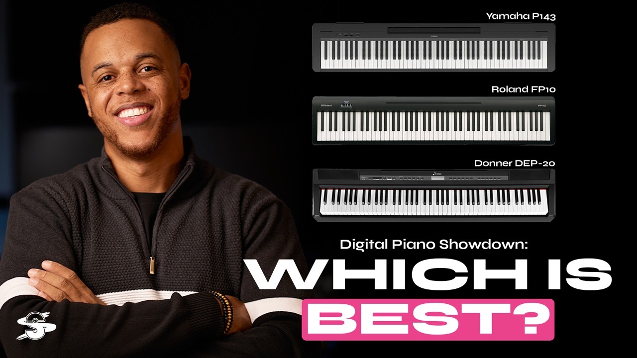 Donner DEP-20 vs Roland FP-10 vs Yamaha P143 | Digital Piano Sound Shootout