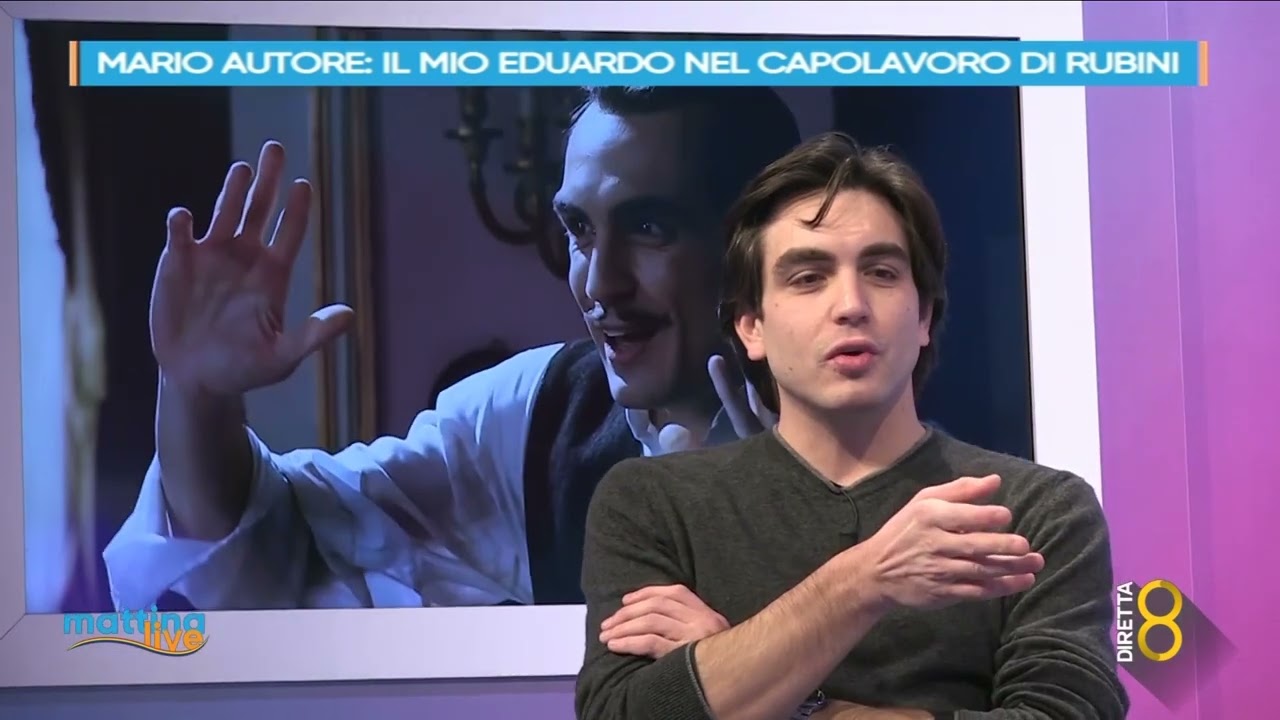 Mario Autore: il mio Eduardo nel capolavoro di Rubini - MattinaLive 24/01/2022